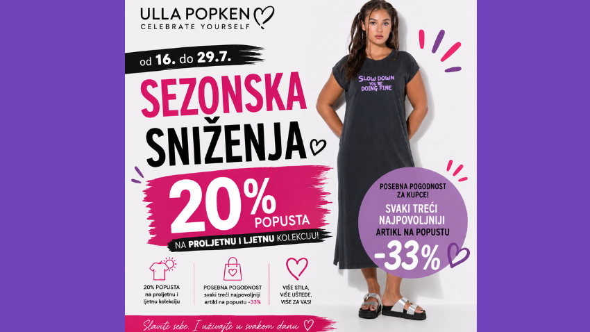 SEZONSKO SNIŽENE U ULLI POPKEN