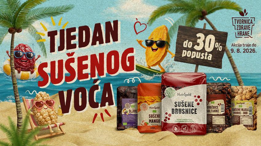 TJEDAN SUHOG VOĆA U TVORNICI ZDRAVE HRANE