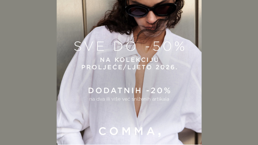 SNIŽENJE U TRGOVINI COMMA