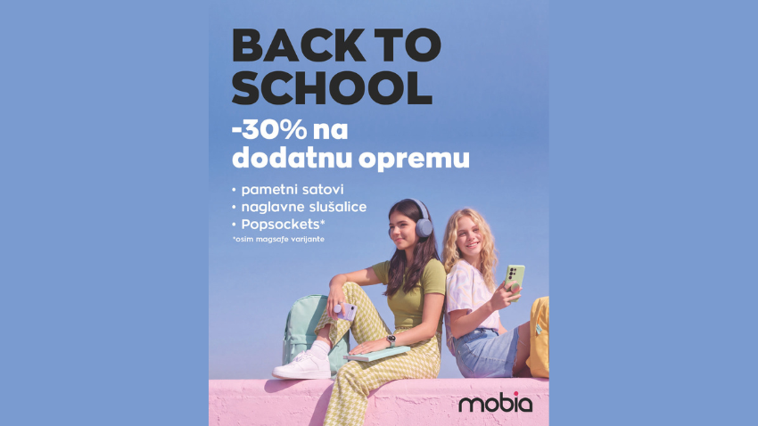 BACK TO SCHOOL POPUSTI U MOBIA TRGOVINI