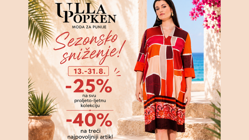 SEZONSKO SNIŽENJE U ULLA POPKEN TRGOVINI