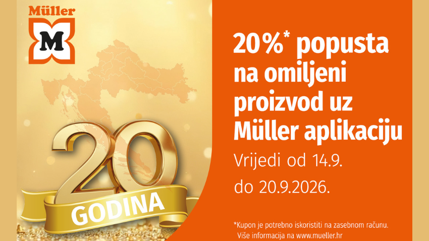 MULLER U HRVATSKOJ SLAVI 20 GODINA