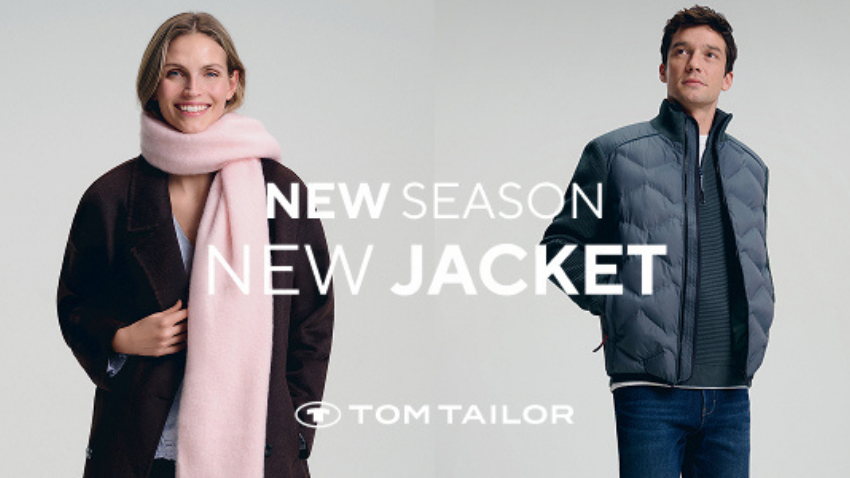 NEW SEASON. NEW JACKET.