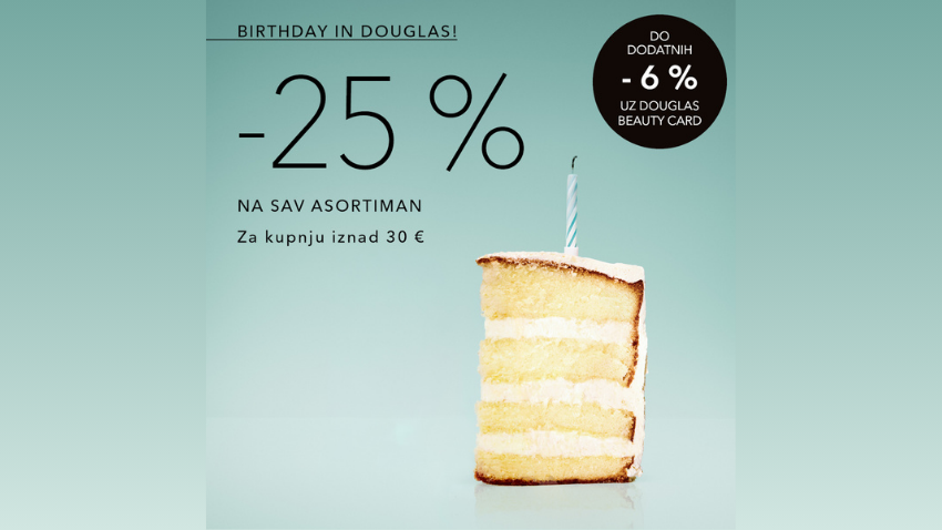 DOUGLAS SLAVI ROĐENDAN