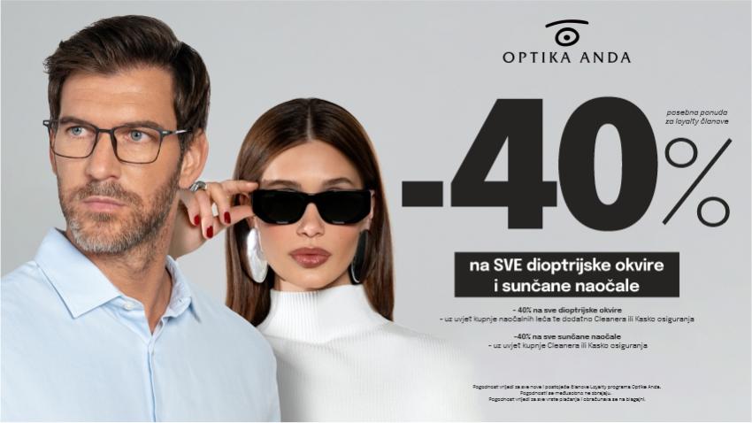 SUPER POGODNOSTI U OPTICI ANDI