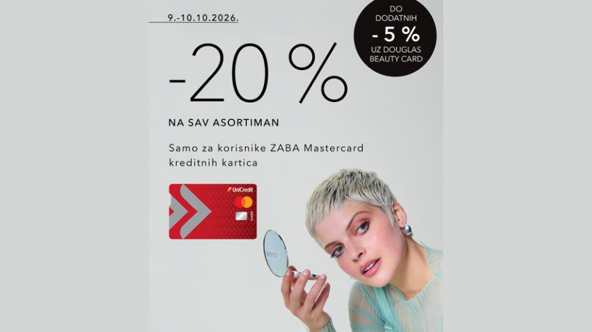 ZABA PROMO U DOUGLASU