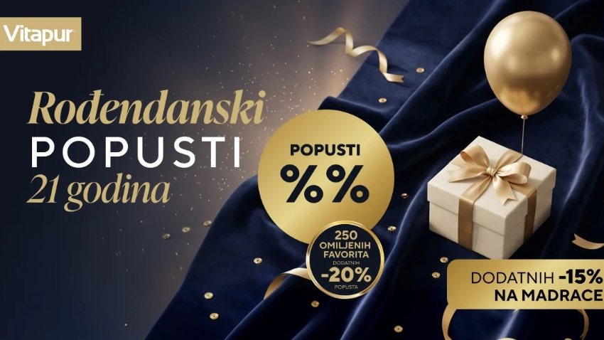 VEĆ 21 GODINU U VAŠEM DOMU!