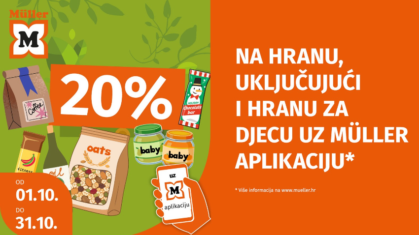 AKCIJA NA HRANU U MULLERU!