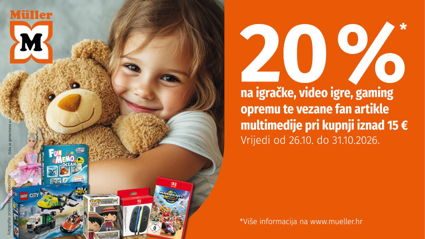 AKCIJA U MÜLLER TRGOVINI